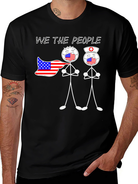 We The People Graphic T-Shirt