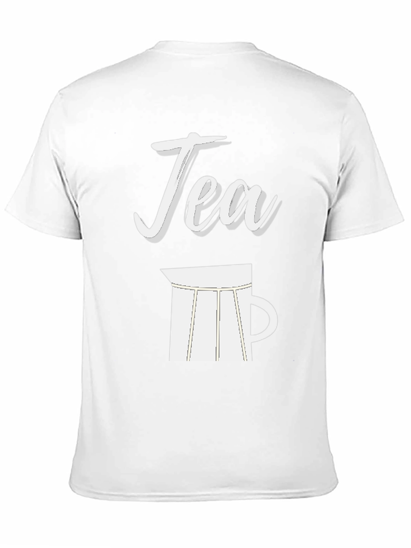 Tea Time Black Graphic Tee