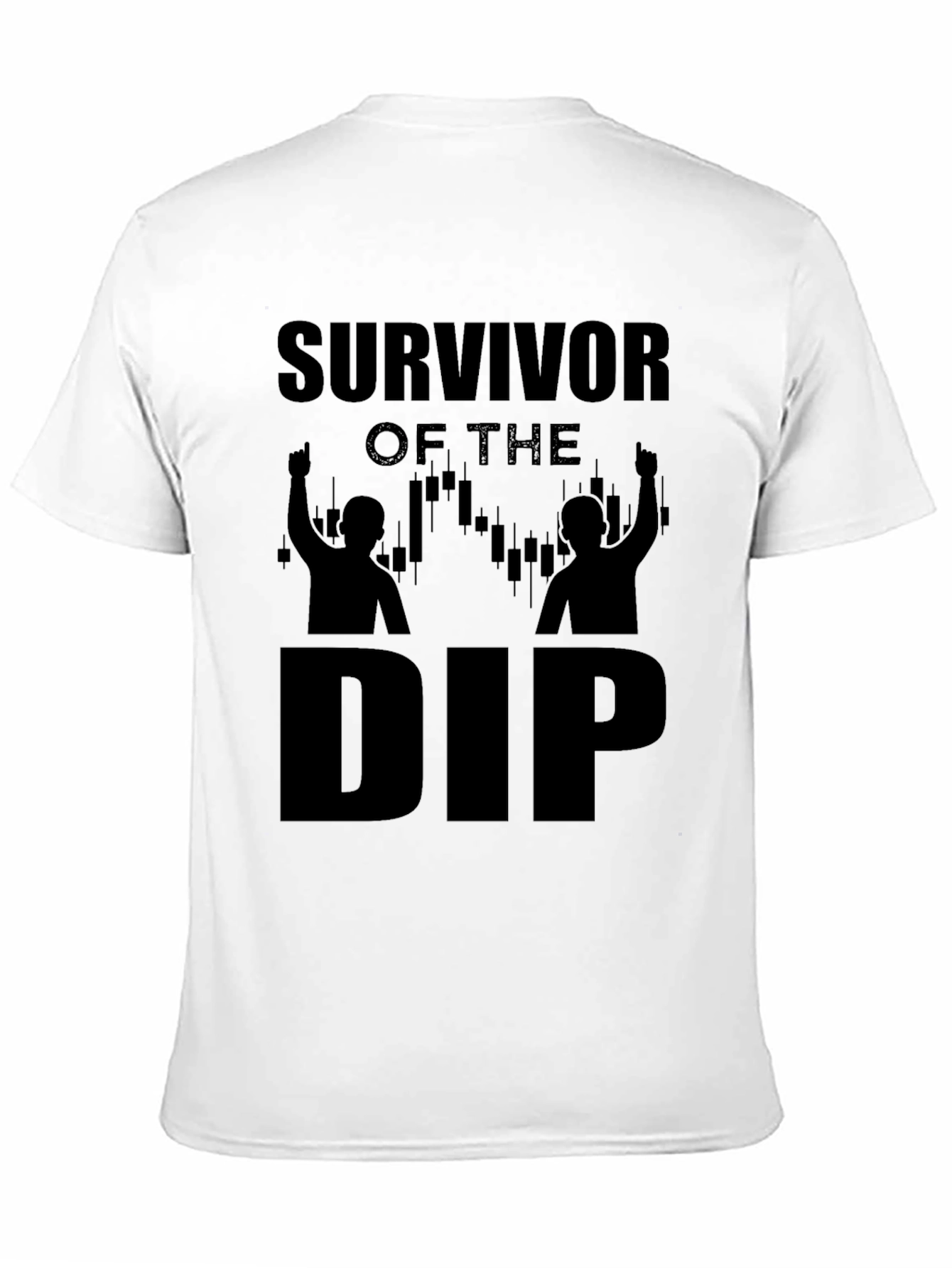 Survivor of the Dip Crypto Trading T-Shirt