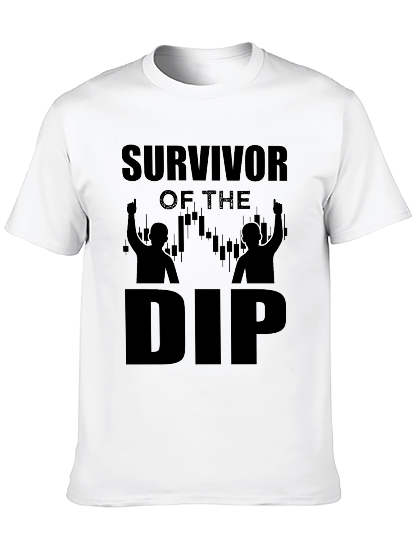 Survivor of the Dip Crypto Trading T-Shirt