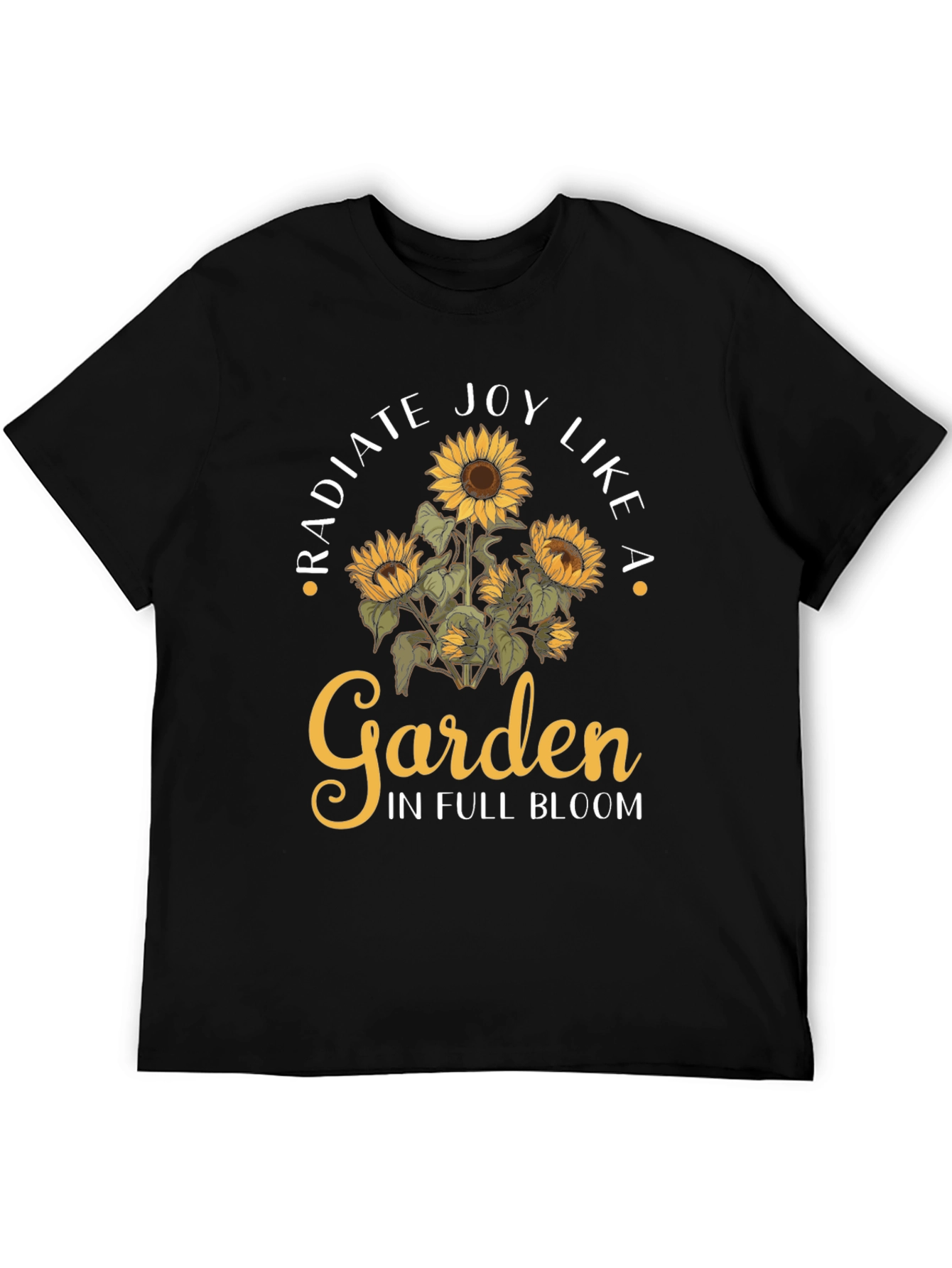 Radiate Joy Sunflower Garden T-Shirt