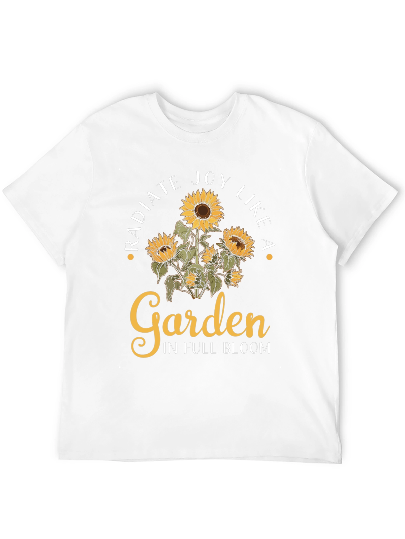 Radiate Joy Sunflower Garden T-Shirt