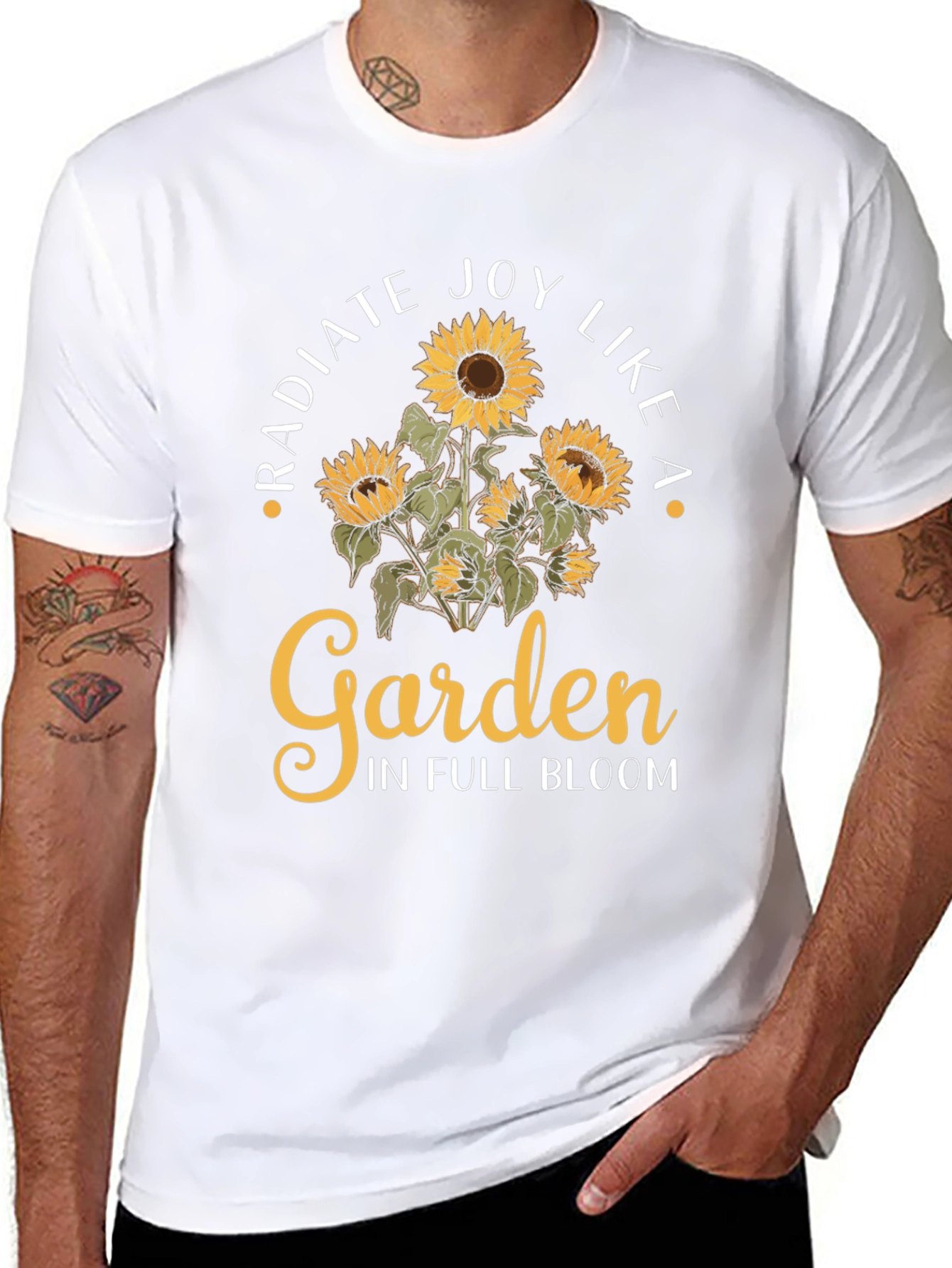 Radiate Joy Sunflower Garden T-Shirt