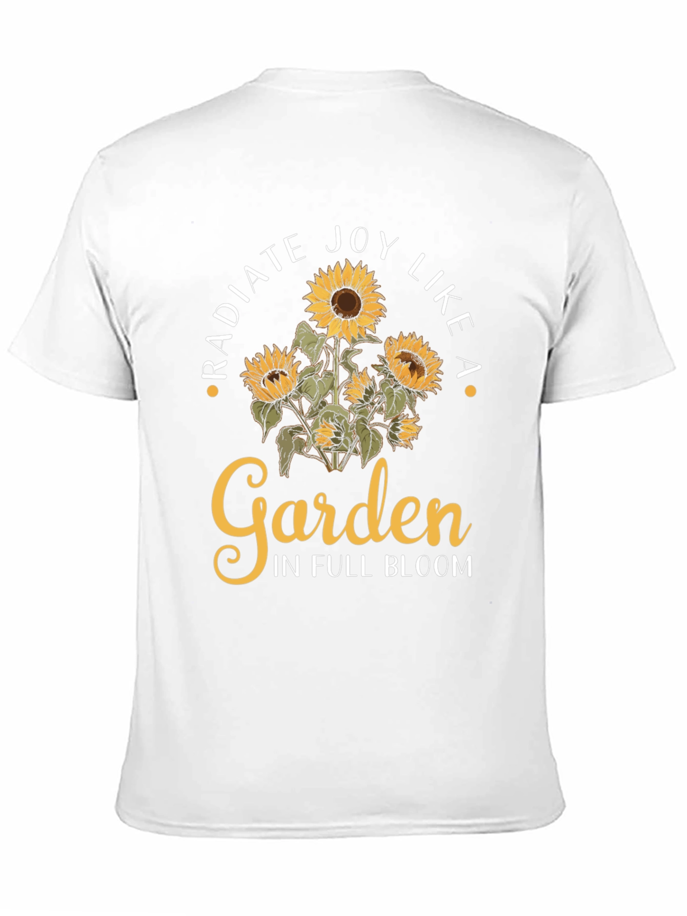 Radiate Joy Sunflower Garden T-Shirt