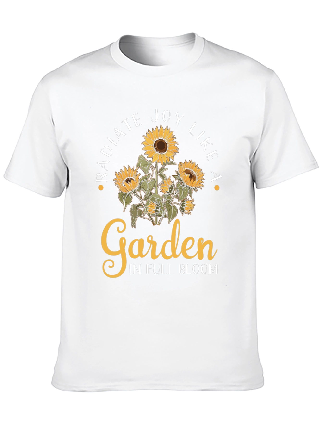 Radiate Joy Sunflower Garden T-Shirt