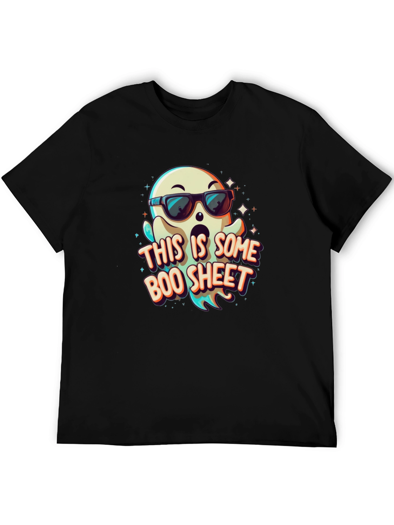 Cool Ghost T-Shirt: Boo Sheet Design