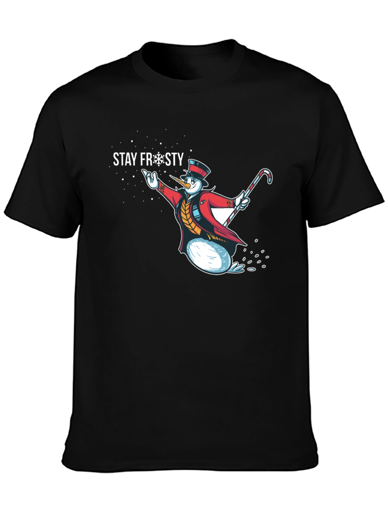 Stay Frosty Snowman Graphic Tee