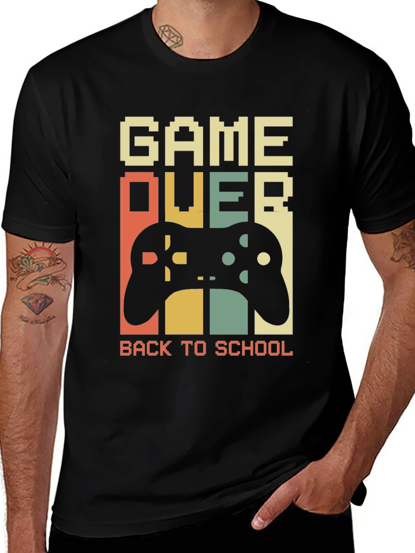 Game Over Back to School Graphic Tee