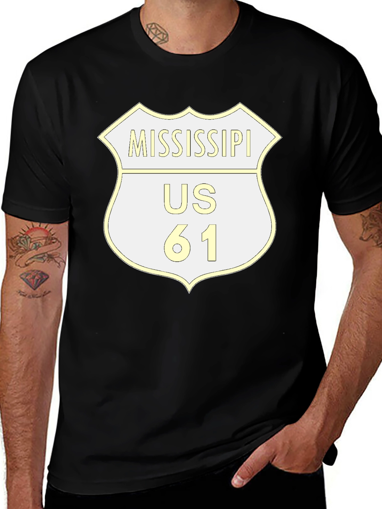Mississippi US 61 Route T-Shirt