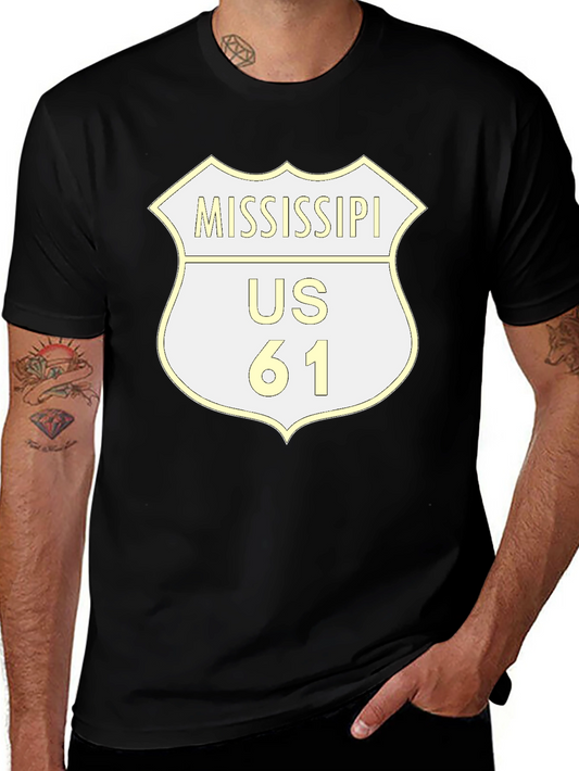 Mississippi US 61 Route T-Shirt