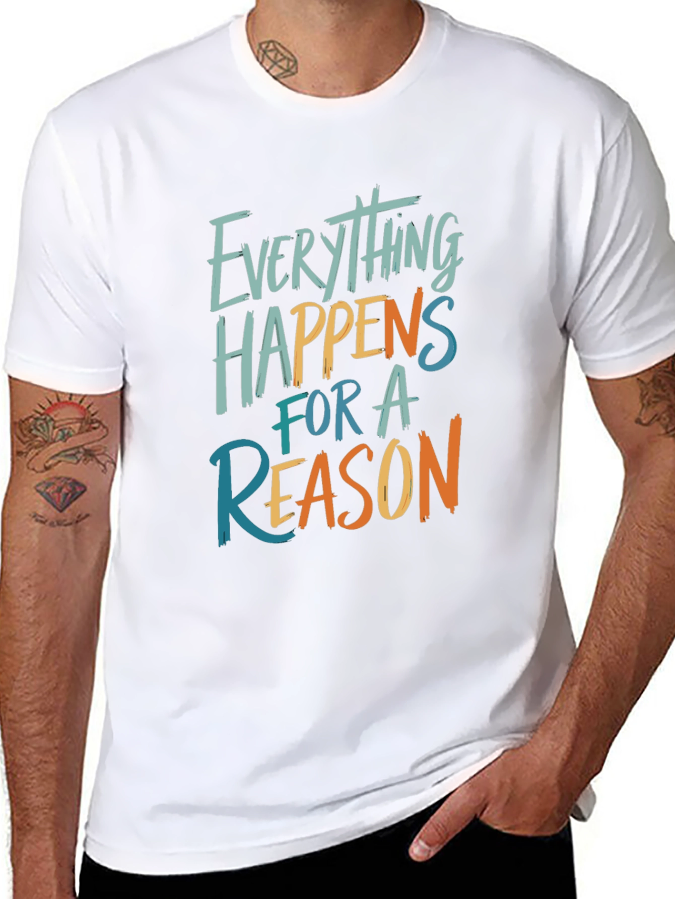 Everything Happens For A Reason Graphic Tee