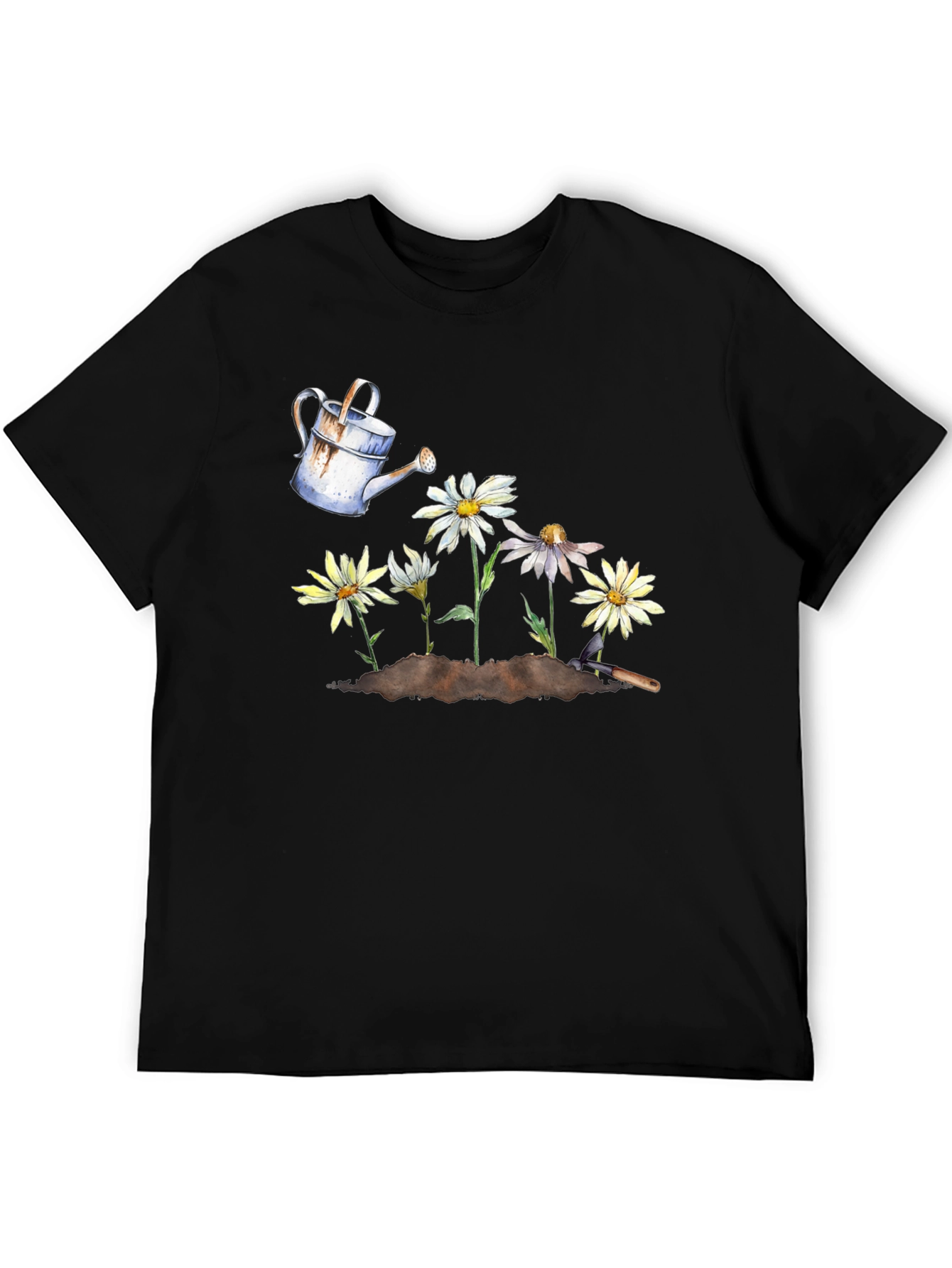 Daisy Watering Can Graphic Tee