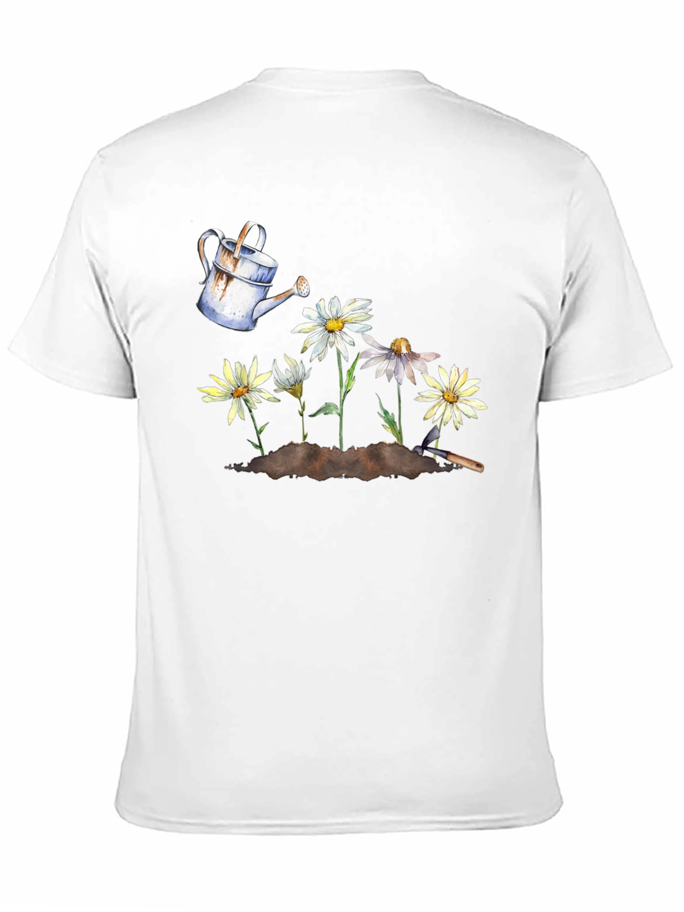 Daisy Watering Can Graphic Tee