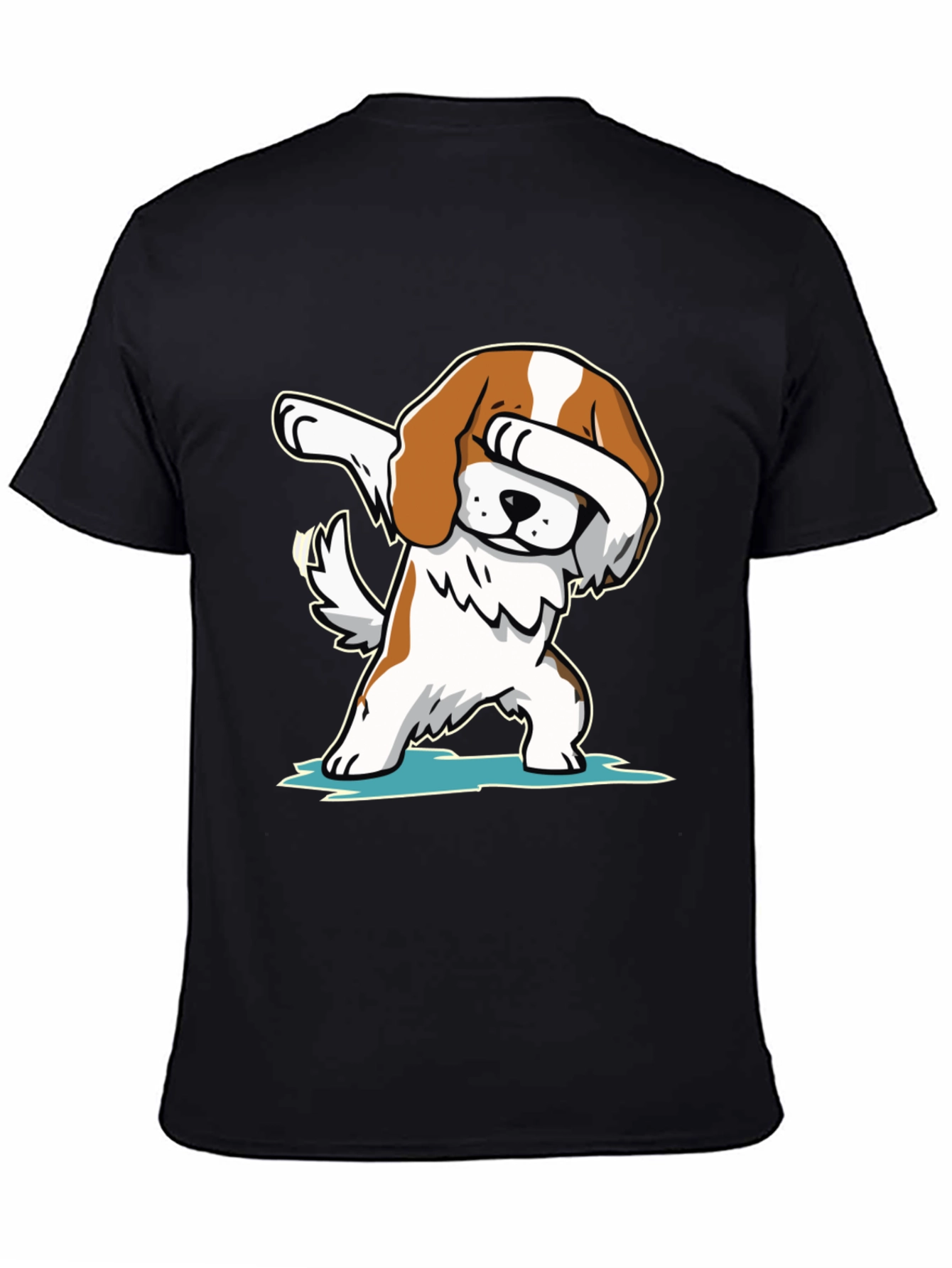 Dabbing Dog T-Shirt - Cool Canine Tee