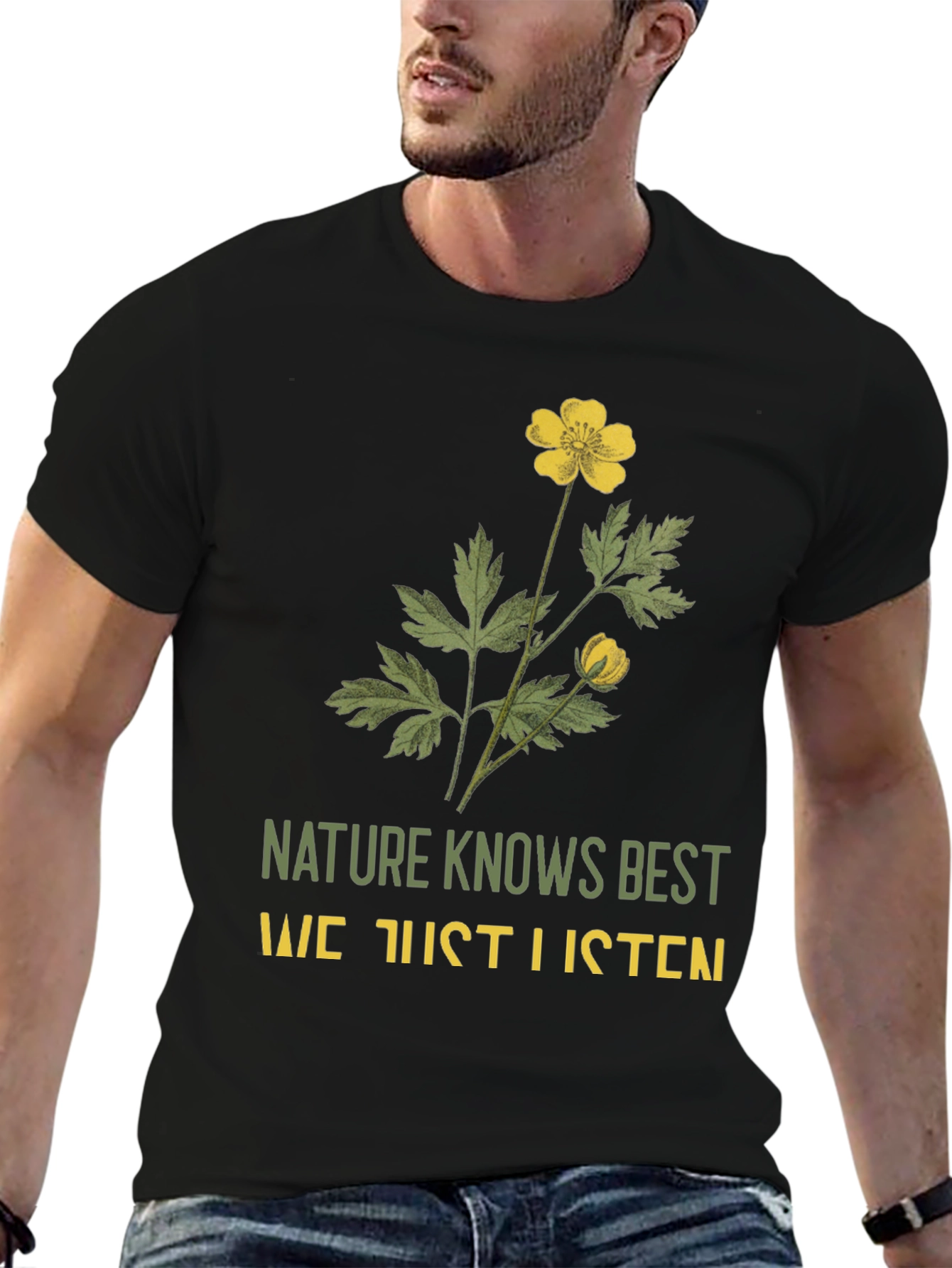 Nature Knows Best Graphic T-Shirt