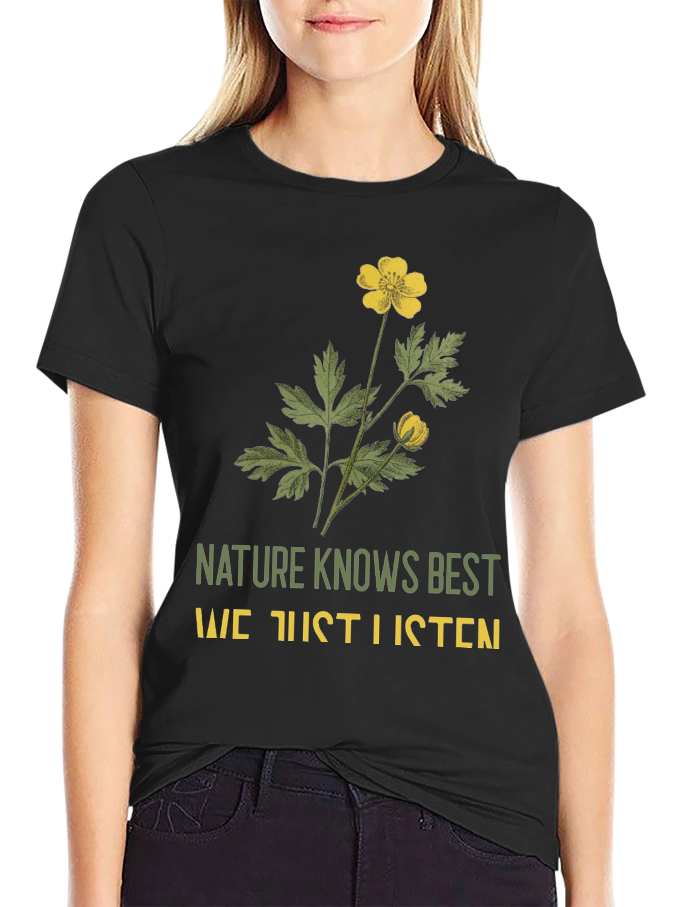 Nature Knows Best Graphic T-Shirt
