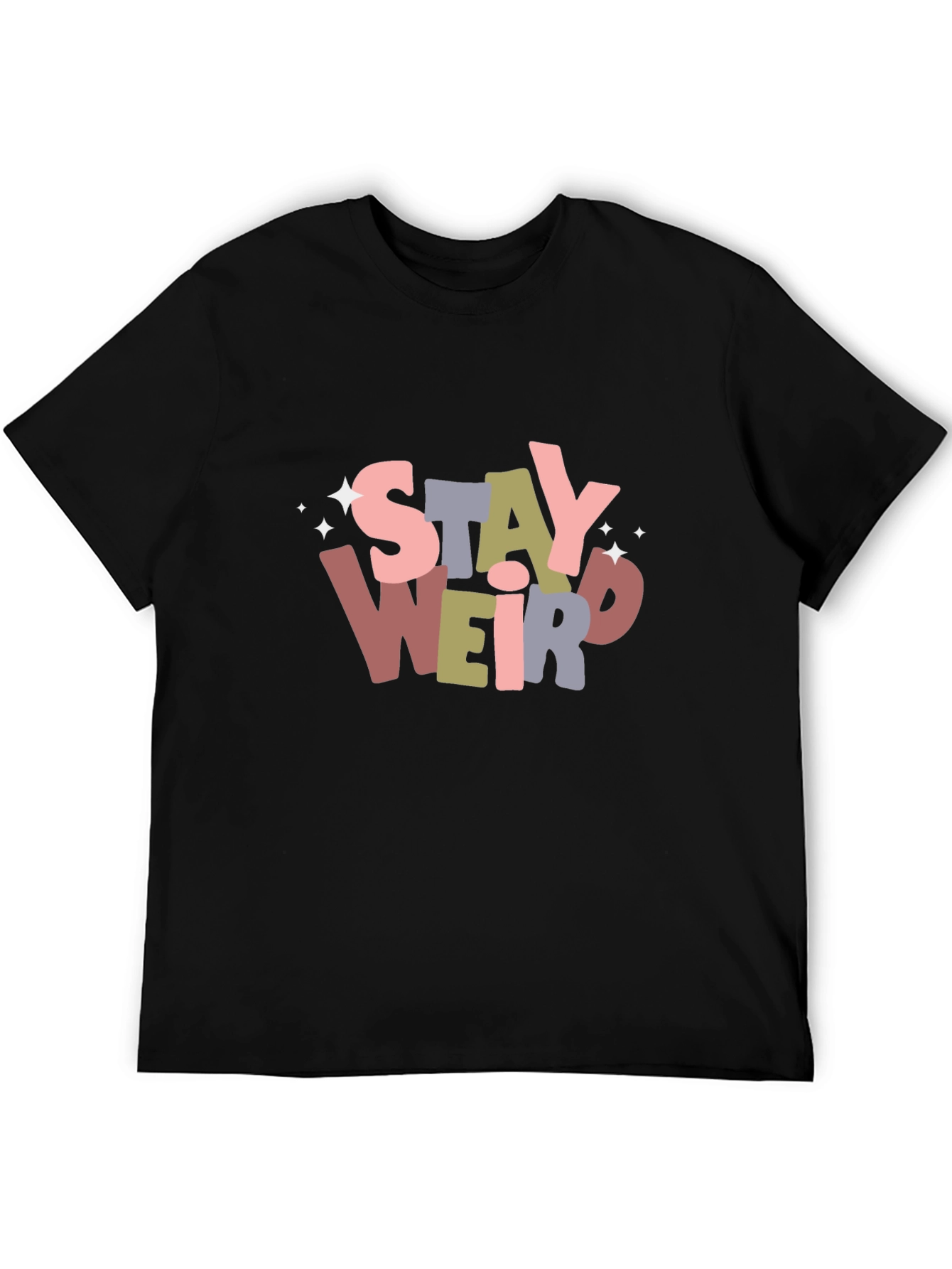 Stay Weird Graphic Tee - Unisex Softstyle T-Shirt