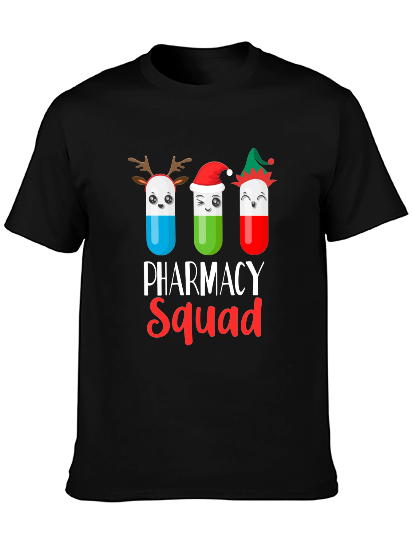Pharmacy Squad Holiday T-Shirt - Novelty Design