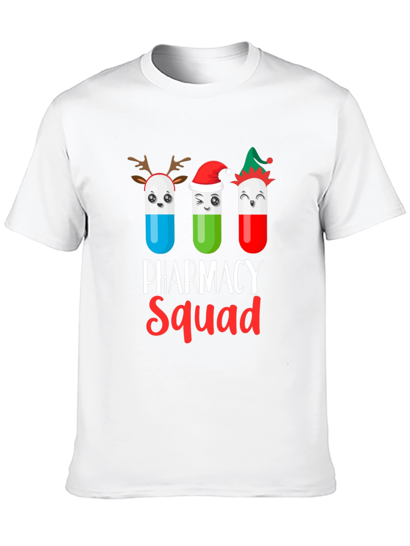 Pharmacy Squad Holiday T-Shirt - Novelty Design