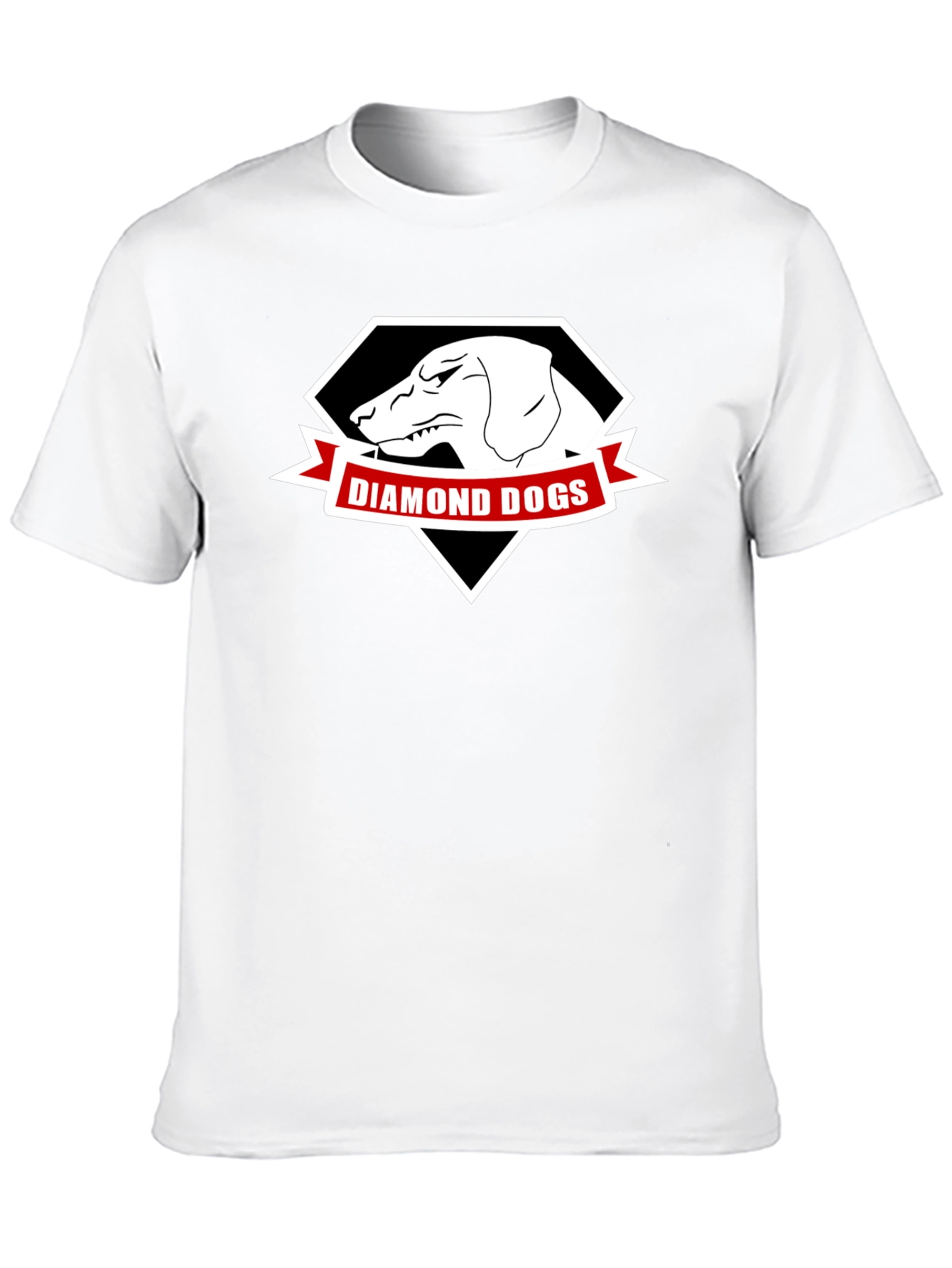 Diamond Dogs Graphic T-Shirt - Black Cotton Tee