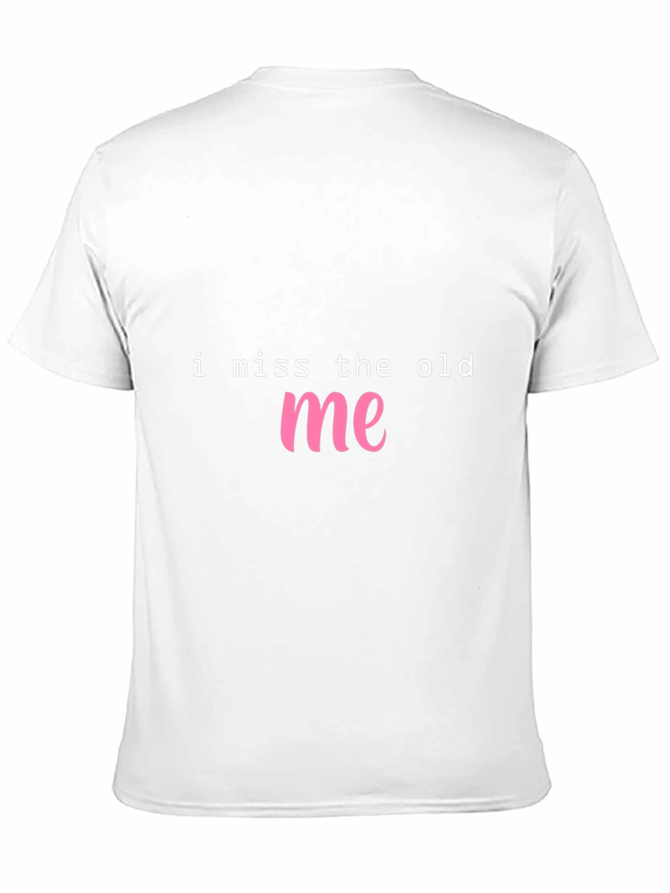 I Miss The Old Me Graphic T-Shirt - Black